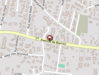 Carte de Voet Martine à Anglet