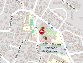 Carte de Cabinet De Lesseps Anglet à Anglet