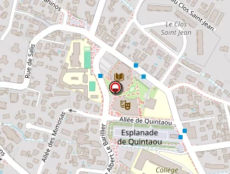 Carte de Carrefour City à Anglet