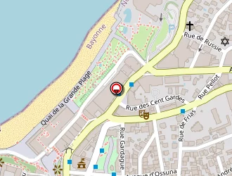 Carte de Le Marigny à Biarritz