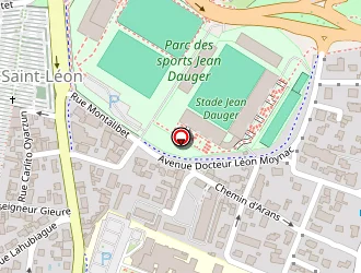 Carte de Station Esso Express à Bayonne