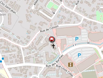 Carte de Institut Mary Cohr à Anglet