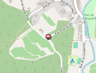 Carte de La Condamine à Correns