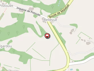 Carte de Gitenet Martial à Saint-justin