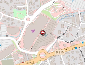 Carte de Espace Contemporain Jean Sablé à Anglet