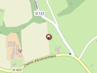 Carte de Tellechea Regis à Urt