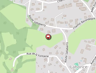 Carte de Harispe Eric à Lahonce