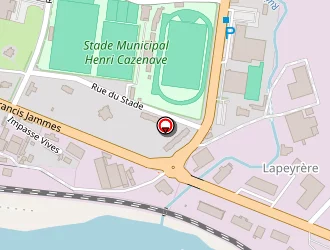 Carte de Plaza Sud à Orthez