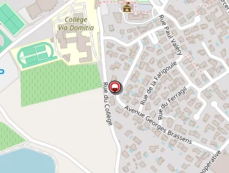 Carte de Transgisco à Poussan