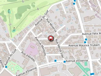 Carte de Lacastaignerate Brigitte à Biarritz