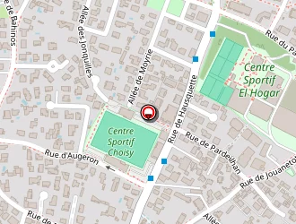 Carte de Vieira Rubim à Anglet