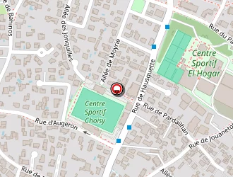 Carte de Pain De Sucre à Anglet