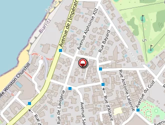 Carte de Bnp Paribas à Biarritz