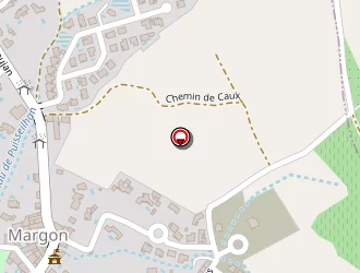 Carte de Sentier Les Banates à Margon