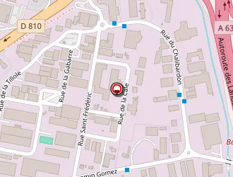 Carte de Garage Nebout à Bayonne