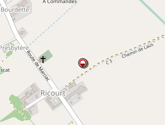 Carte de Mignault Jacqueline à Ricourt