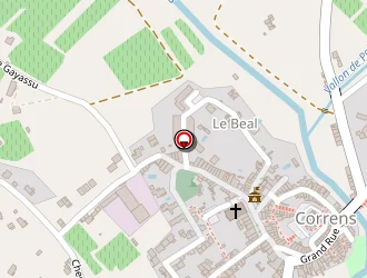 Carte de Boules De Plumes à Correns