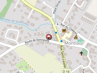 Carte de Terrain De Pétanque à Montlaur