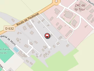 Carte de Les Bisou'nours à Samatan