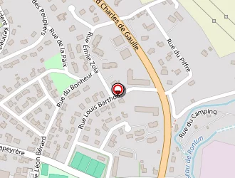 Carte de Tennis Club Orthézien à Orthez