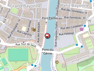 Carte de Institut Thaïs à Bayonne