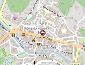 Carte de Restaurant La Jante à Saint-pons-de-thomières