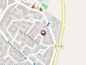 Carte de E.v à Vic-la-gardiole