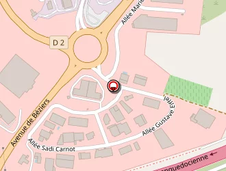 Carte de Toutoto à Gigean