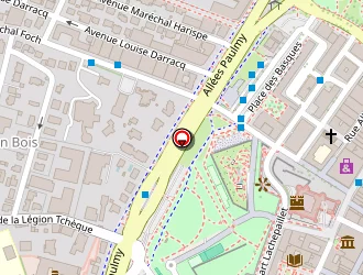 Carte de Niaplusk à Bayonne