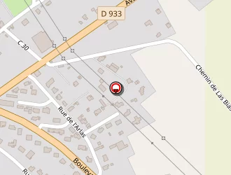 Carte de Camping De La Source à Orthez