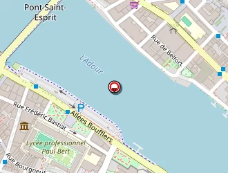 Carte de Café Salud à Bayonne