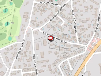 Carte de Atelier De La Literie à Anglet