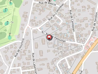 Carte de Alexandrine à Anglet