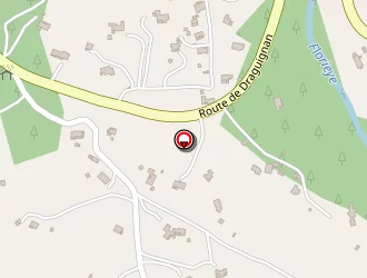 Carte de La Corbusière à Lorgues