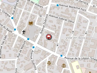 Carte de Lambert Nicole à Bayonne