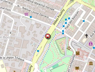 Carte de Université Du Temps Libre De Bayonne à Bayonne