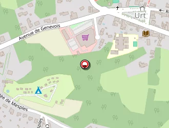 Carte de Pep Foyer De Vie (pupilles De L'enseignement Public) à Urt