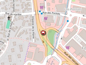 Carte de Point Sec à Anglet