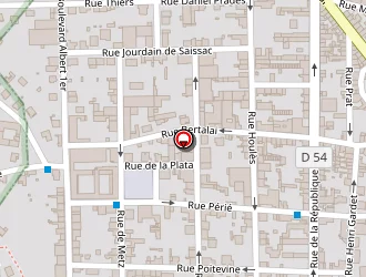 Carte de Ecole Pimaire Mixte à Mazamet