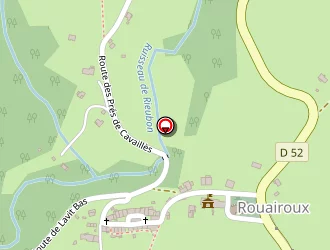 Carte de Dm9 Pepujol à Rouairoux