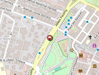 Carte de Paulmy Auto à Bayonne