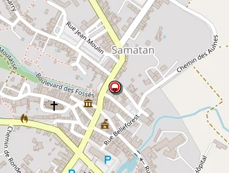 Carte de Dando Patrice à Samatan