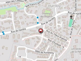 Carte de Domaine Des Grands Vins à Anglet