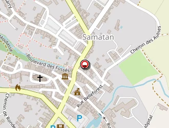 Carte de Institut Beauté Lorena à Samatan