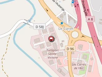 Carte de Tecsor à Meyreuil