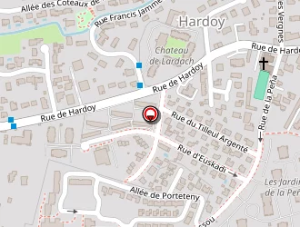 Carte de Université Du Temps Libre D'anglet à Anglet