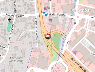 Carte de Ditac à Bayonne