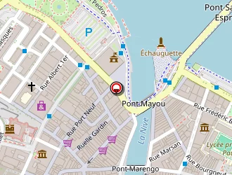 Carte de Benetton à Bayonne