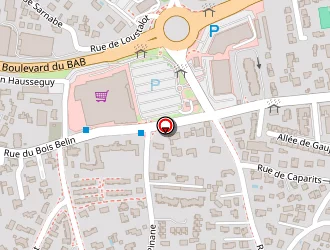 Carte de Centre E . Leclerc à Anglet