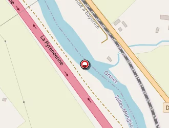 Carte de Sainte-cluque Laurent à Baigts-de-béarn